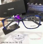 AAA Grade PRADA Blue&Black Frame Replica Eyeglasses